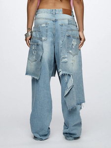Pantalones Vaqueros Rectos de Mezclilla para Mujer, Calidad Premium, Casuales, Ajustados, Precio Económico al por Mayor - Product Image 3