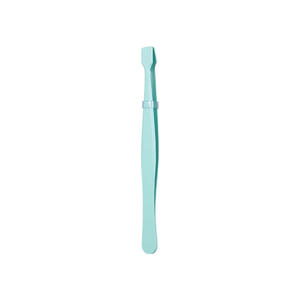 Pinzas para Pestañas con Logotipo Personalizado, de Acero Inoxidable Arcoíris, Punta Curva de Precisión, Herramientas para Extensión de Pestañas de Fibra - Product Image 1