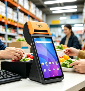 Terminal portable tout-en-un Uniwa V4p 4G PDA <span class=keywords><strong>Android</strong></span> 13 avec NFC intégré et imprimante thermique, batterie amovible <span class=keywords><strong>de</strong></span> 3200 mAh - Product Image 5