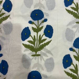 New Design Multicolor Wholesale Eco-Friendly 100% Cotton Indian Garment Fabric Floral Hand Block Screen Print Home Decor <b>Bags</b> - Product Image 2