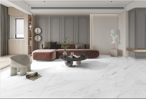 Carrelage vitrifié Calista Marble Beige 600x1200mm, antidérapant, résistant au feu, durable, collection pour sols - Product Image 4