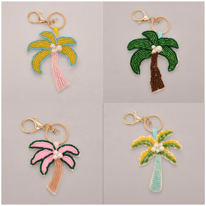 Fashion <b>bag</b> <b>charms</b> trendy beaded <b>bag</b> <b>charms</b> creative Diy Beaded Keychains marine organism beaded keychain - Product Image 4