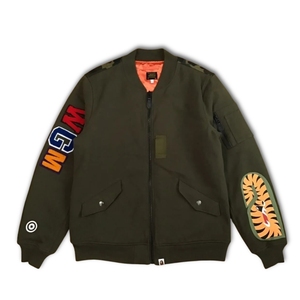 Chaqueta Premium MA-1 Shark Bomber |   Ropa Urbana Estilo Paracaídas, Edición Streetwear Flight, Venta al Por Mayor, Los Mejores Precios - Product Image 5