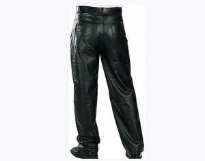 Pantalones de Cuero para Hombre, Último Estilo, Tela de Lona Ligera, Color Personalizado, Mejor Calidad, Precio Bajo - Product Image 4