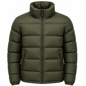 Men's Cold Weather Puffer Jacket Windproof Insulated Outdoor <b>Winter</b> <b>Coat</b> Manufacturer - Product Image 6