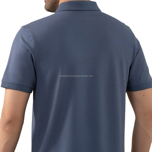 เสื้อโปโลผู้ชายสำหรับออกกำลังกาย แห้งเร็ว ระบายอากาศได้ดี น้ำหนักเบา เหมาะสำหรับเล่นกีฬา รับผลิตตามแบบ พร้อมสกรีนโลโก้  ผู้ผลิตเสื้อโปโลสำหรับกอล์ฟ จำนวนมาก - Product Image 4