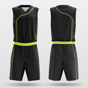 Ensemble de tenue de basket-ball de qualité supérieure, ajustement élastique, prix d'usine en gros, kit d'équipe personnalisé, uniforme de basket-ball - Product Image 6