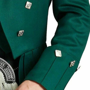 Chaqueta Escocesa de Lana para Hombre, Estilo Príncipe Charlie, con Chaleco y Botones Cromados, Abrigo para Niños 2026 - Product Image 3