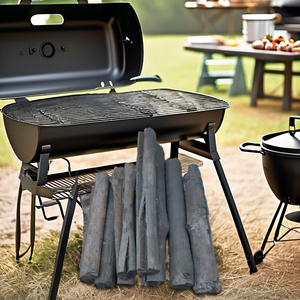 Bâton de charbon de bois noir en mangrove naturelle pour four de cuisson barbecue Vietnam charbon de bois dur en morceaux Greenfire GF1 3-4 heures - Product Image 5