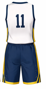 Ensemble de maillot de basket-ball personnalisé pour enfants, avec nom et numéro, pour garçons et filles, sports - Product Image 4