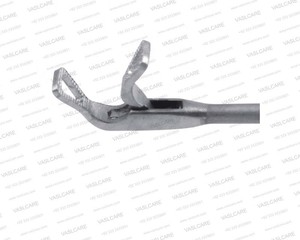 Pinzas Triangulares Laríngeas de 26 cm – Pinzas para Muestreo de Tejido en Microlaringoscopia – Instrumentos Quirúrgicos ORL de Vaslcare - Product Image 3