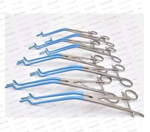 Spéculum endocervical LLETZ/LEEP Kogan avec cliquet 24 cm, instrument chirurgical gynécologique en acier inoxydable par Vaslcare - Product Image 2