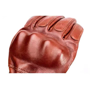 NEW Fashionable Industrial Leather Driver <b>Gloves</b> with Superior Grip Cowhide Outdoor Work Breathable for Summer Men's <b>Gloves</b> - Product Image 2