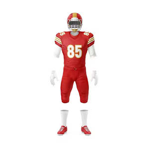 Uniforme de Fútbol Americano de Último Diseño, Nuevo Estilo Juvenil, Precio al por Mayor - Product Image 6