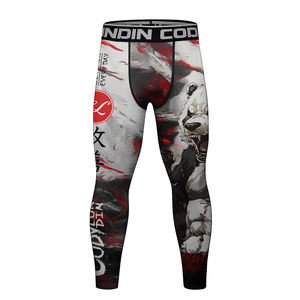 Ensemble Rashguard et Short de MMA No-Gi Personnalisé, Impression Numérique, T-shirt de Grappling, Vêtements de Sport en Spandex/Polyester UPF50+, OEM Marque Privée - Product Image 4