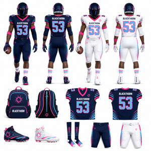 Servicio OEM: Uniformes de fútbol americano, camisetas de fútbol americano, paquete de camisetas de gridiron, pantalones de fútbol americano - Product Image 2