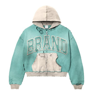 Sweat-shirt à capuche oversize unisexe en polaire polyester/coton, coupe classique, avec poches, style décontracté hiver, mode urbaine - Product Image 3