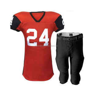 ชุดเสื้อเจอร์ซีย์ทีมอเมริกันฟุตบอลเสื้อทีมกีฬาแบบสั่งตัดมาใหม่ - Product Image 1