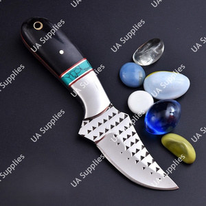 Couteau OBM professionnel de haute qualité pour fermeur de chevaux, en acier au carbone 58 HRC, à pointe de coupe, ultra-affûté, pour EDC, camping, dépecage et bushcraft - Product Image 4