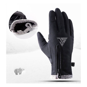 Guantes Deportivos de Invierno Impermeables de Neopreno al por Mayor, Guantes Térmicos para Correr y Ciclismo con Compatibilidad con Pantalla Táctil - Product Image 3