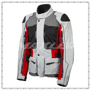 เสื้อแจ็กเก็ตมอเตอร์ไซต์สำหรับผู้ชาย, เสื้อแจ็กเก็ตกันน้ำมีช่องระบายอากาศสะท้อนแสงสำหรับขี่ในฤดูร้อนและทุกฤดู - Product Image 4