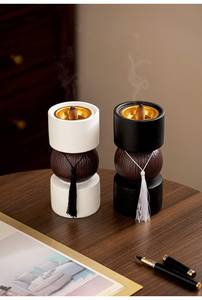 Brûleur de Bakhoor en Résine de Bois Premium en Gros, Élégant Porte-Encens Oud, Décoration Religieuse Arabe pour la Maison, Collections de Cadeaux Parfumés - Product Image 2