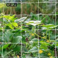 Filet de soutien pour plantes en jute, treillis de jardin en maille plastique avec piquets pour plantes grimpantes, melon amer, rouleau de 2m x 5m