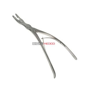 Pinzas Rongeur de 11.5 Pulgadas, Instrumento Quirúrgico Ortopédico, Mandíbulas Angulares en Forma de Copa de 5mm x 13mm, Acero Inoxidable Premium para Cortar Huesos - Product Image 2