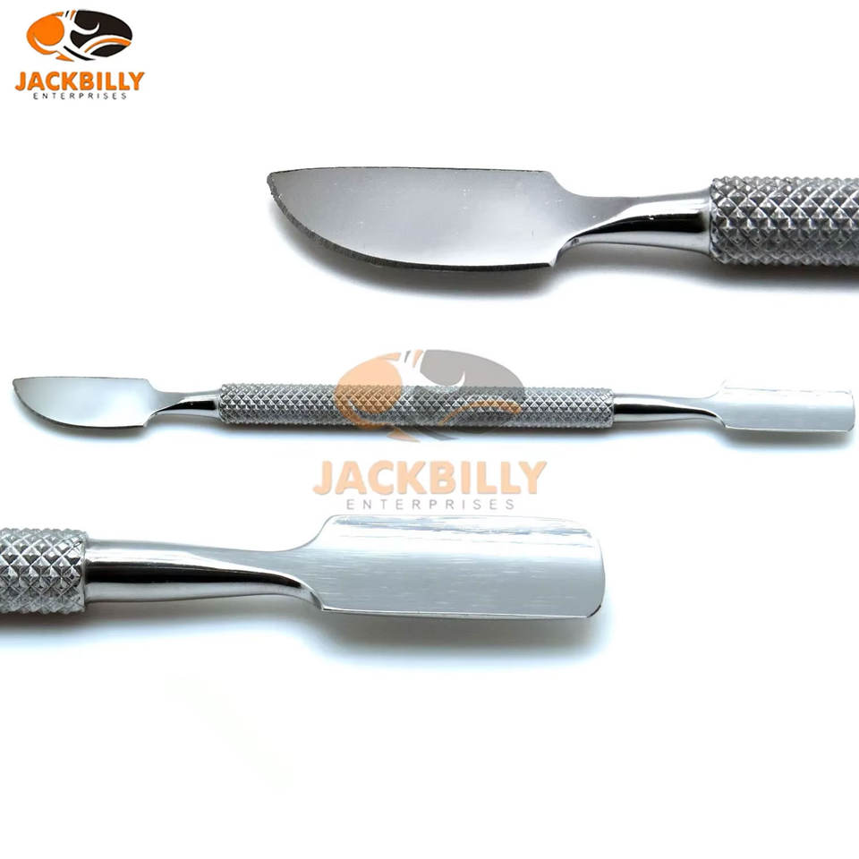 Premium Stainless Steel Double-Sided Nail Pusher and Cuticle Remover ...