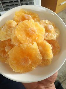 Rodajas de piña secas horneadas de frutas deshidratadas de calidad superior // Sra. Shyn - Product Image 1