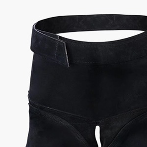 Protège-jambes de fermeur en daim personnalisé, robuste et réglable, pour le soin des sabots et la protection des jambes des chevaux - Product Image 5