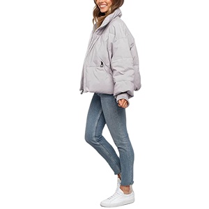 แจ็กเก็ตบุขนสไตล์สตรีทสำหรับผู้หญิง, แจ็กเก็ตสไตล์สตรีทแบบลำลองคอตั้ง2025ฤดูหนาว - Product Image 2