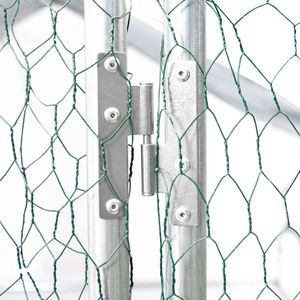 XPT034 Pollaio da Esterno in Metallo con Ampio Spazio 13*10*6FT Gabbia per Animali - Product Image 3