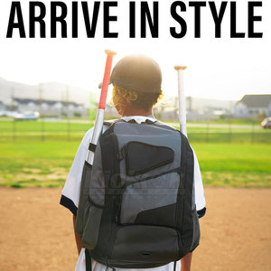 Bolsa de Entrenamiento de Béisbol Premium, Tejido de Nailon/Poliéster Resistente, Capacidad de 30-40L, Asa de Transporte Cómoda para Jugadores - Product Image 5