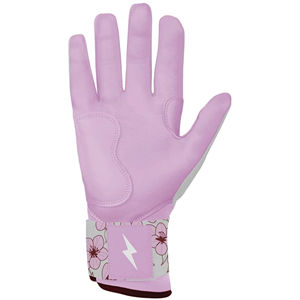 Gants de frappeur de baseball personnalisés en gros, 100 % cuir véritable, doigts entiers, confortables, durables, adhérence professionnelle, antidérapants, fermeture auto-agrippante - Product Image 2