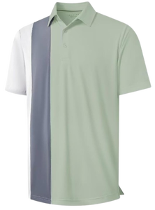 Mens Dry Fit <b>Waffle</b> Textured Canvas Button-Down <b>Shirts</b> Short Sleeve Moisture Wicking Formal Sports Collared 100% Cotton Solid - Product Image 4