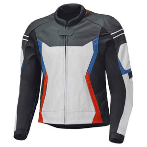 Heavy Duty Unisex Genuine Leather Racing Motorbike Jacket Long Thin <b>Canvas</b> CE Certified Biker Protection Front Logo Hooded - Product Image 4