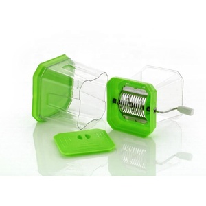 Mini Dicer de Chile multiusos con cuchillas de acero inoxidable y cuerpo de plástico sin BPA - Product Image 3