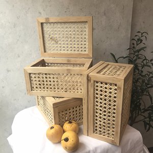 Bamboo <b>Rattan</b> Eco-Friendly <b>Lanterns</b> Wholesale | Handcrafted Moradabad - Product Image 3