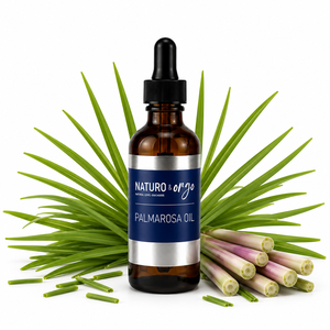 Aceite Esencial Puro de Palmarosa, Aroma Floral Dulce, Aromaterapia, Cuidado de la Piel, Mezcla para el Bienestar, Extracto Botánico Natural, Aceite Premium de Hoja - Product Image 1