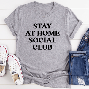 T-shirt da uomo del Social Club Stay at Home - Product Image 1