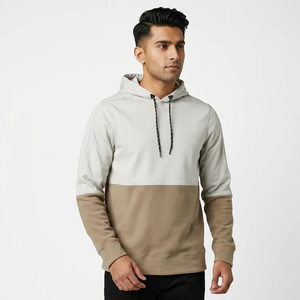 Sweat à capuche personnalisé de haute qualité avec broderie et impression numérique pour l'hiver avec bande de logo sur la manche - Product Image 1