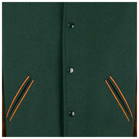 Fabricant en gros de vestes varsity pour hommes, impression de logo personnalisée, vestes letterman, vestes de style streetwear baseball