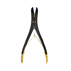 TOP Quality Bone Cutting Forceps-Ruskin liston 18cm/7″ Black/Gold Orthopedic & Plastic Surgery German Steel Surgical <b>Instruments</b> - Product Image 1