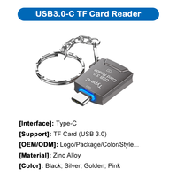 Lector de Tarjetas TF/SD USB/USB-C Externo de Fábrica JAYA para Laptop y Teléfono Móvil, Personalizable OEM/ODM