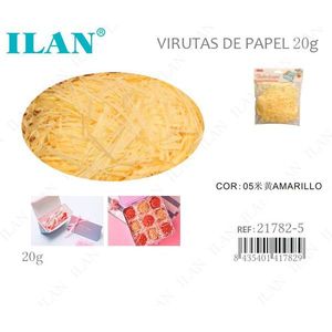 Trucioli di Carta ILAN 20g Gialli per Confezioni Regalo - Product Image 1
