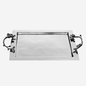 Bandeja de Vidrio Espejo Hecha a Mano en Acero Inoxidable con Diseño y Tamaño Personalizados, Elegante Bandeja de Servicio Geométrica con Acabado Metálico, Directo de Fábrica - Product Image 3
