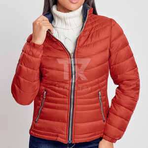Latest Design Cheap Price Women Puffer Jacket Low MOQ Solid Color Women Puffer Jacket In Low MOQ New Fashion - Product Image 4