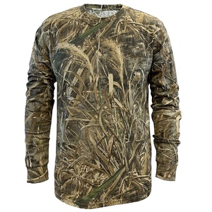 Men Winter Camouflage Long Sleeve Hunting <b>Shirt</b> Moisture Wicking 100% Polyester Full Sleeve Outdoor Wear - Product Image 4