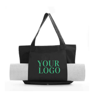 Custom Logo Embroidered Heavy Weight 14oz Cotton Canvas Tote <b>Bag</b> for Gym & Yoga Training Centers - Product Image 3